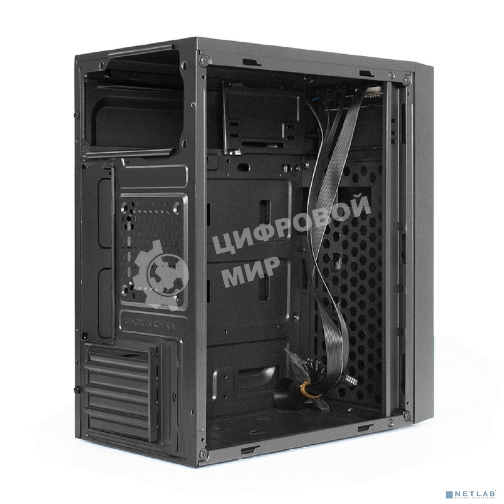 Компьютерный корпус ExeGate BAA-113 EX292347RUS Minitower (mATX, без БП, 2хUSB, аудио, черный)