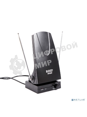 Антенна комнатная ДМВ+МВ активная Эфир SE-220