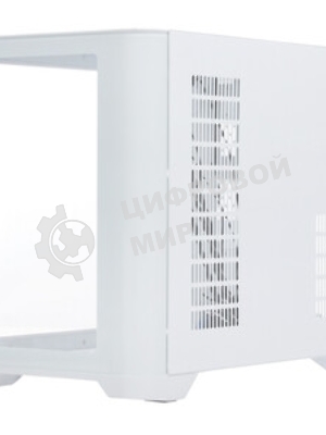 Компьютерный корпус 1STPLAYER UVIEW UV6 белый, mATX