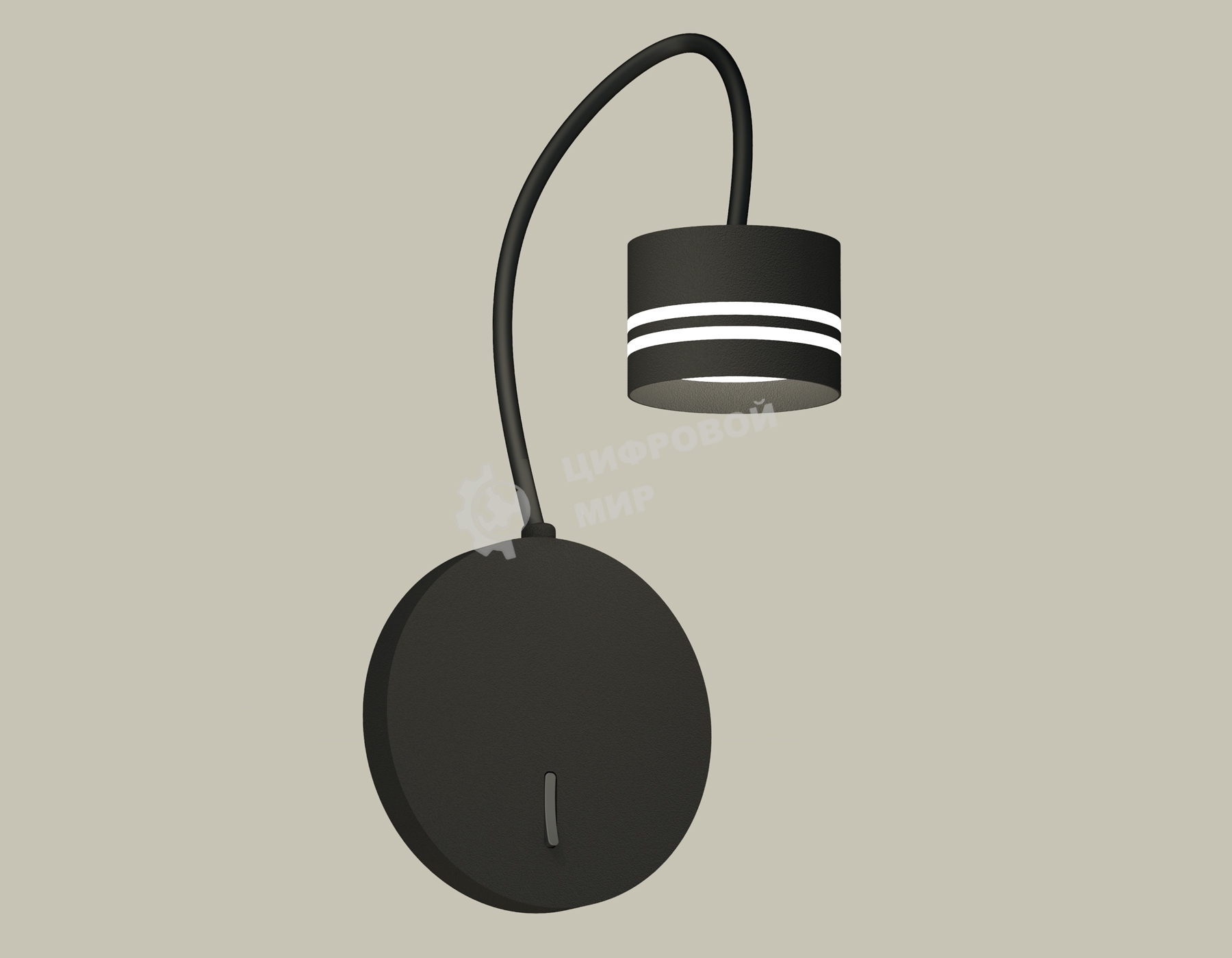 Светильник Ambrella light XB9596203 SBK/FR черный песок/белый матовый GX53 (C9596, N8478)