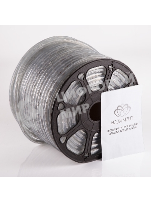 Дюралайт Neon-night LED, постоянное свечение (2W) - белый, 36 LED/м, бухта 100м