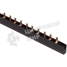 Шина соединительная PIN 3п 100А шаг 27мм (дл.1м) IEK YNS51-3-100
