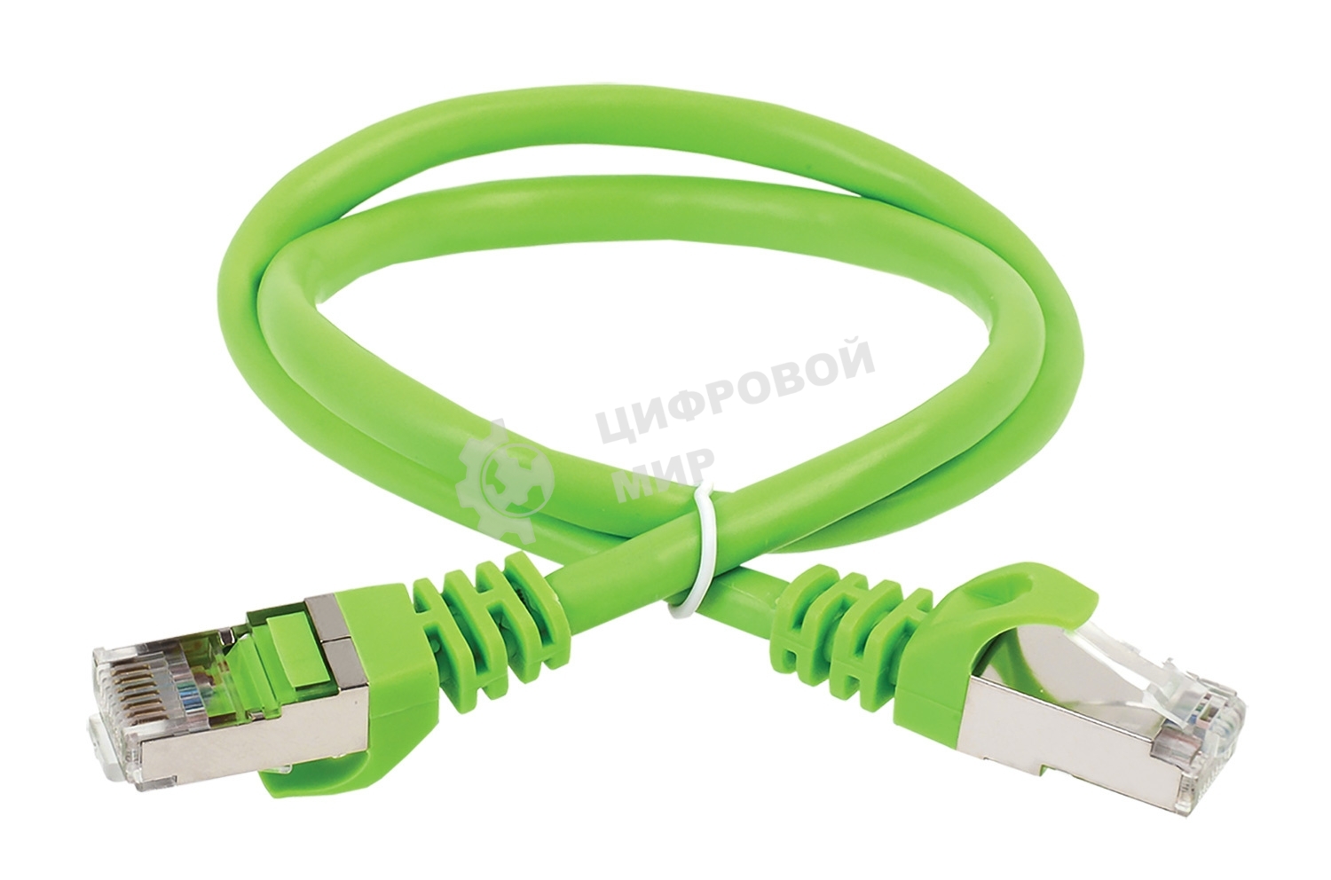 Патч-корд ITK PC02-C5EFL-5M FTP вилка RJ-45-вилка RJ-45 cat.5е 5м зеленый LSZH (уп.:1шт)