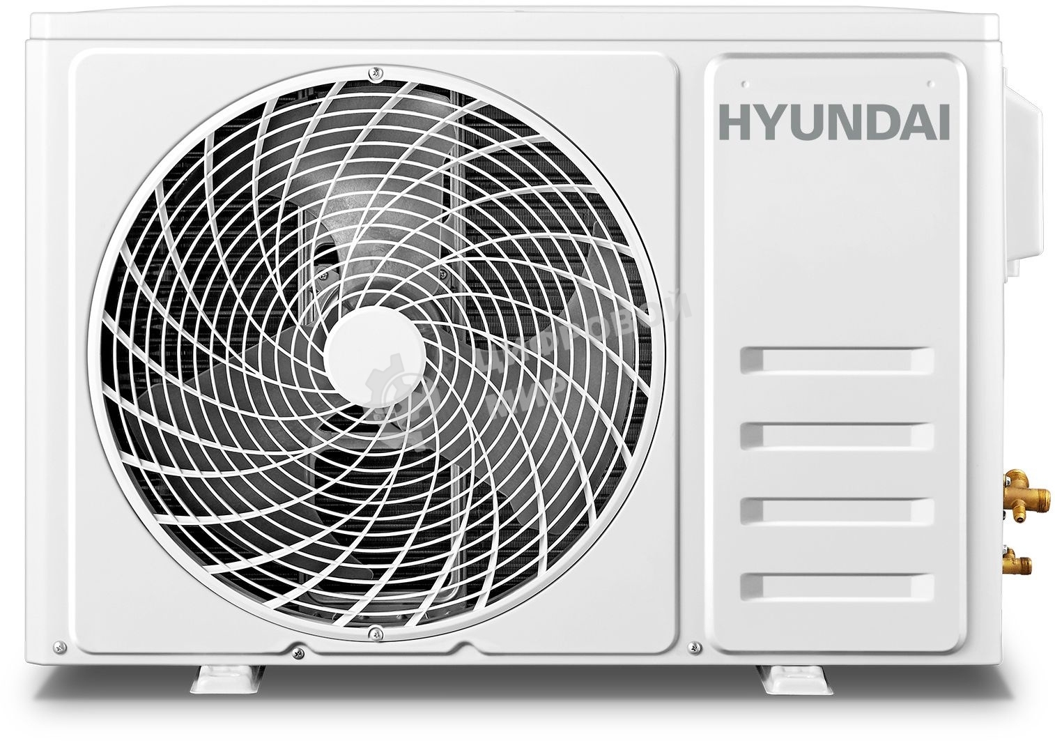 Кондиционер сплит-система Hyundai HAC-18/T-PRO 18000 BTU, 50 м², 27/43 дБ, охлаждение, обогрев, осушение, белый