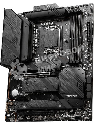 Материнская плата MSI MAG Z790 TOMAHAWK WIFI, LGA 1700, Intel Z790, 4xDDR5, 7xSATA, 4xM.2, 1xPCIe 4.0 x4, 1xPCIe 5.0 x16, 1xHDMI, 1xDP, 1x2.5Gb LAN, 4xUSB-A 3.2 Gen 1, 4xUSB-A 3.2 Gen 2, 1xUSB-C 3.2 Gen 2, 1xUSB-C 3.2 Gen 2x2, 5x3.5 мм, 7.1, Standard-ATX