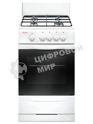 Плита газовая Gefest ПГ 3200-08 белый, конфорок 4 шт, духовка 42 л, 50 см x 85 см x 53 см