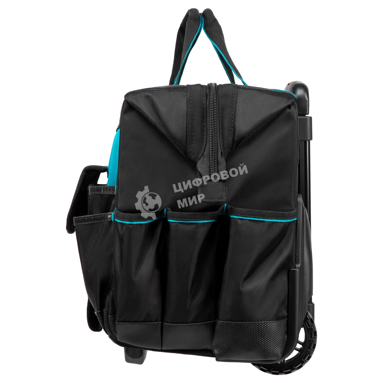 Сумка для инструмента Gross 460х240х340мм, выдвижная рукоятка, колеса