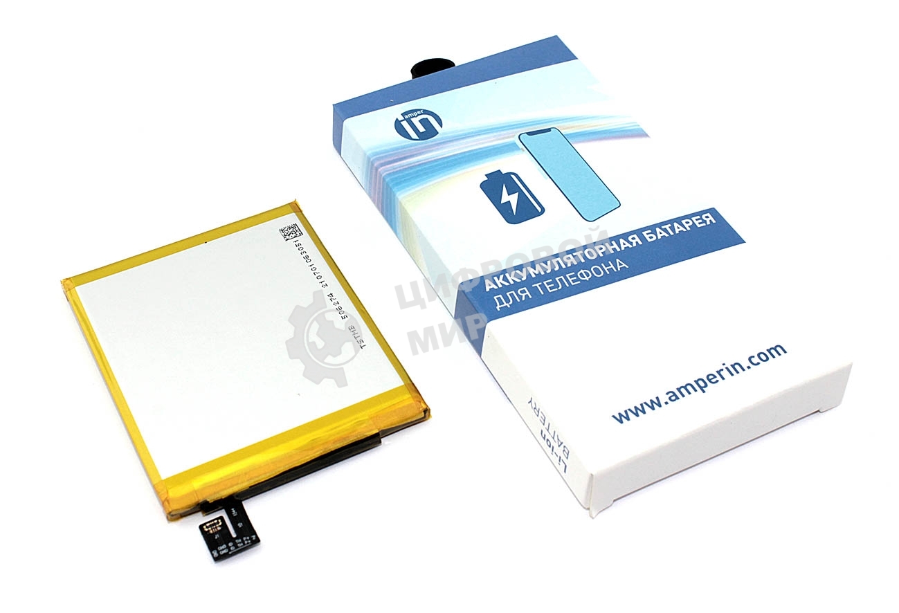 Аккумуляторная батарея Amperin для Xiaomi Redmi Note 3 Redmi Note 3 Pro (BM46) 4050mAh