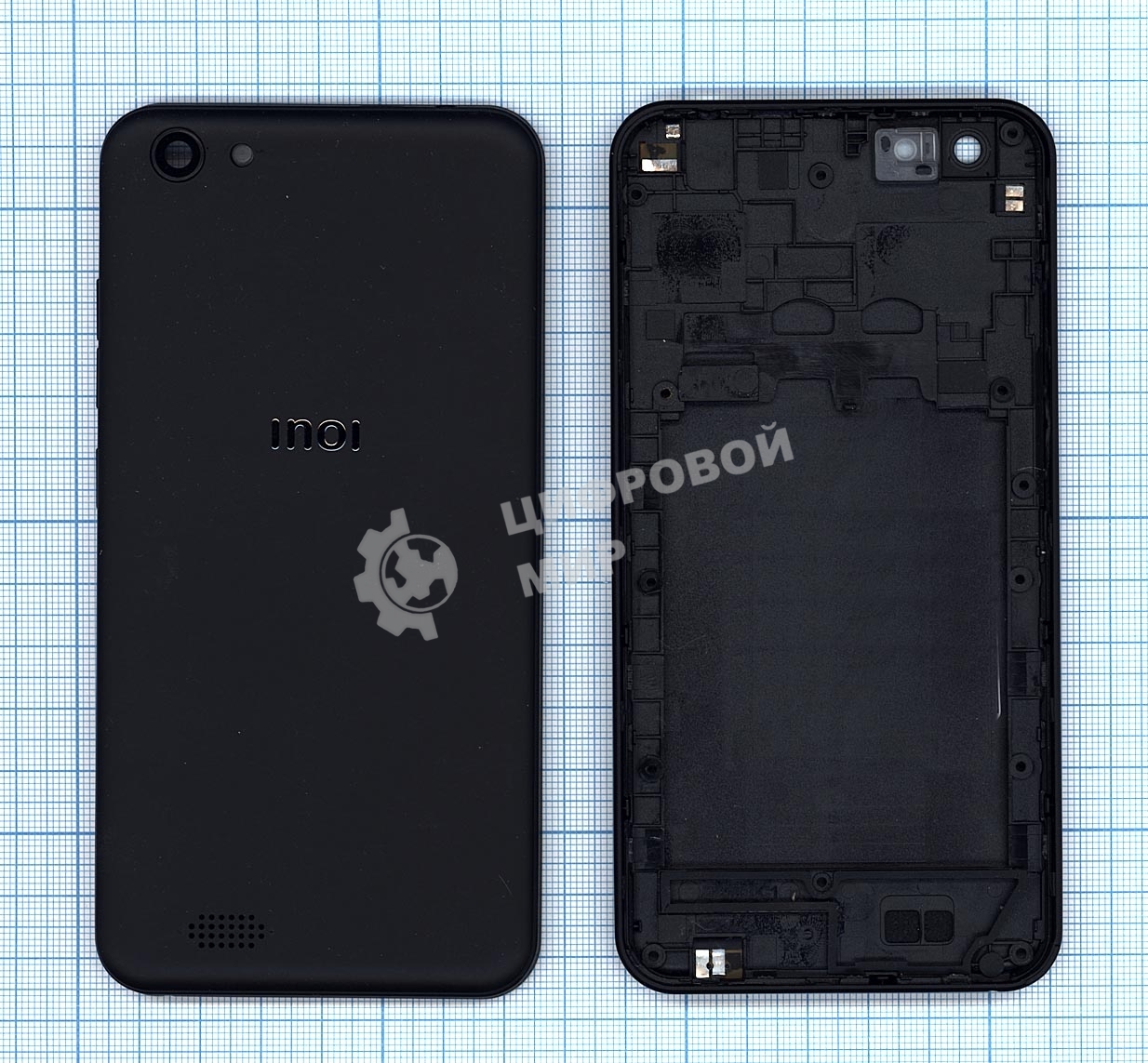 Задняя крышка для Inoi 2 Lite черный