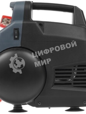 Компрессор поршневой Patriot WO 6-180 безмасляный 180л/мин 6л 1100Вт черный/оранжевый