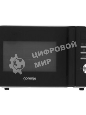 Микроволновая печь Gorenje MO20A4BH черный, 20 л, 800 Вт, переключатели - кнопки, поворотный механизм