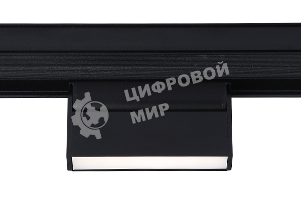 Светильник трековый светодиодный GL4059 BK черный IP20 6W 4200K 48V 115*22*105
