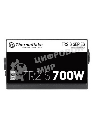 Блок питания Thermaltake TR2 S 700W (PS-TRS-0700NPCWEU-2), 700Вт, 80 PLUS, 120мм, черный