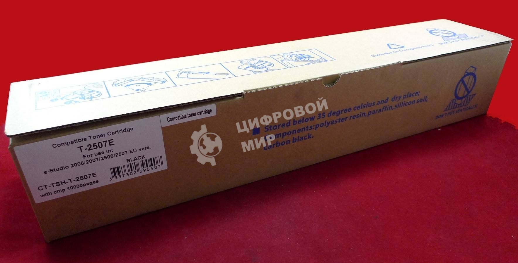 Картридж лазерный Toshiba T-2507E e-Studio 2006/2007/2506/2507 EU vers. (туба 240г) (JPN)