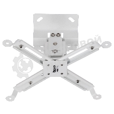 Кронштейн для проектора Buro PR07-W белый макс.12кг потолочный поворот и наклон