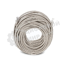 Патч-корд литой Aopen/Qust UTP cat.5е 30м серый