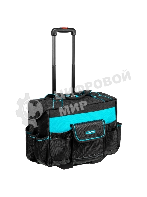Сумка для инструмента Gross 460х240х340мм, выдвижная рукоятка, колеса