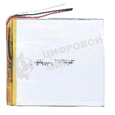 Аккумулятор Li-Pol (батарея) 3x105x105мм 3pin 3.7V/4500mAh