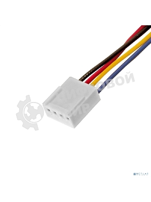 Вентилятор для корпуса ExeGate E08025H4P-PWM черный, 80 мм, 2300 об/мин, 23 дБ, 4 pin