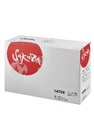 Картридж Sakura W1470X (147X) для HP, черный, 25200 к.