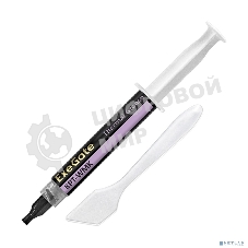 Термопаста ExeGate KPT-WMK (0,8 Вт/(м•К), 5г, шприц с лопаткой)