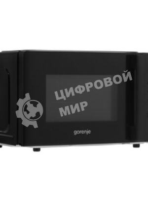 Микроволновая печь Gorenje MO20A4BH черный, 20 л, 800 Вт, переключатели - кнопки, поворотный механизм