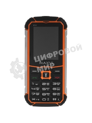Мобильный телефон Maxvi R10 оранжевый