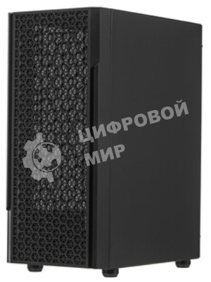 Компьютерный корпус Accord 3312 черный без БП ATX 2xUSB2.0 1xUSB3.0 audio bott PSU