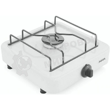 Газовая плита Мечта 100М белая, 1к Газ,1к., поворотные переключатели, белый