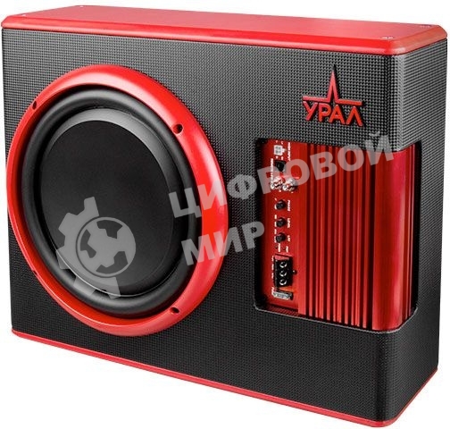 Сабвуфер автомобильный Ural АС-У12А 300Вт активный (30 см/12