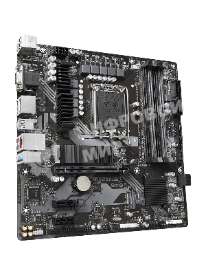 Материнская плата Gigabyte B760 DS3H DDR4, LGA 1700, Intel B760, 4xDDR4, 4xSATA, 2xM.2, 1xPCIe 4.0 x16, 4xPCIe 3.0 x1, 1xHDMI, 1xDP, 1x 1Gb LAN, 1xUSB 3.2 Gen 2, 1xUSB 3.2 Gen 2x2, 4xUSB 2.0, 3x3.5 мм, 7.1, ATX