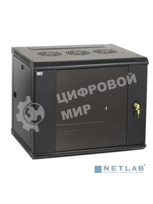 Шкаф ITK LINEA W 6U 600x450 мм дверь стекло, RAL9005