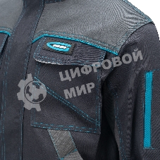 Куртка профессиональная рабочая, 97% хлопок 3% спандекс, L Gross