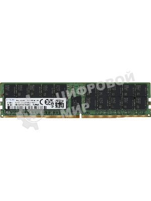 Оперативная память Samsung, DDR5, 64GB (1x64GB), 5600MHz, CL46, ECC, RDIMM, OEM
