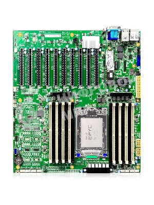 Материнская плата серверная Gooxi G2SERO-B-PK2, SP3, AMD EPYC, 16xDDR4, 2xMiniSAS HD, 1xM.2, 4xPCIe 3.0 x16, 6xPCIe 3.0 x8, 1xVGA, 2x1Gb LAN, 2xUSB-A 5Gbps, 1x3.5 мм, 7.1, E-ATX