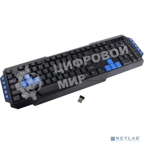 Клавиатура беспроводная мультимедийная Smartbuy 231 черная SBK-231AG-K