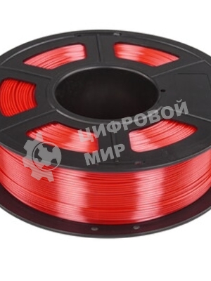 Филамент NVPrint Silk PLA+ Red/Blue для 3D печати диаметр 1.75мм длина 330 метров масса 1 кг