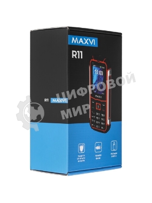 Мобильный телефон Maxvi R10 оранжевый