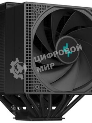 Кулер для процессора DEEPCOOL ASSASSIN IV VC VISION черный, 120 мм, алюминий/медь, 1800 об/мин, 29.3 дБ, 4 pin, 300 Вт, 172 мм