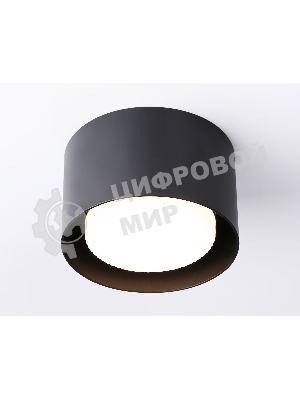 Светильник накладной TN70815 BK черный GX53 max 12W D85*60