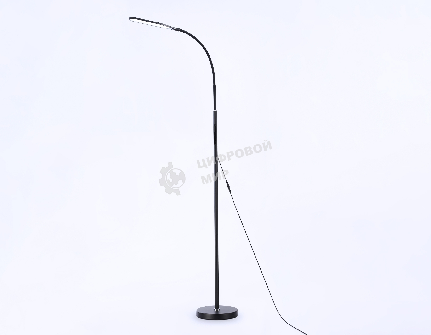 Светильник Ambrella light TR97706 BK черный LED 12W 3000K-6400K 250*190*1770 (ПДУ РАДИО 2.4G)
