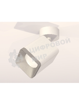 Светильник Ambrella Light XM7812003 SWH/SSL белый песок/серебро песок MR16 GU5.3 (A2202, C7812, N7703)