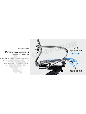 Кресло компьютерное Samurai SL-1, Черный A.2.1.49 zA.2.1.49