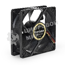 Вентилятор для корпуса ExeGate EX08025SM черный, 80 мм, 2200 об/мин, 22.5 дБ