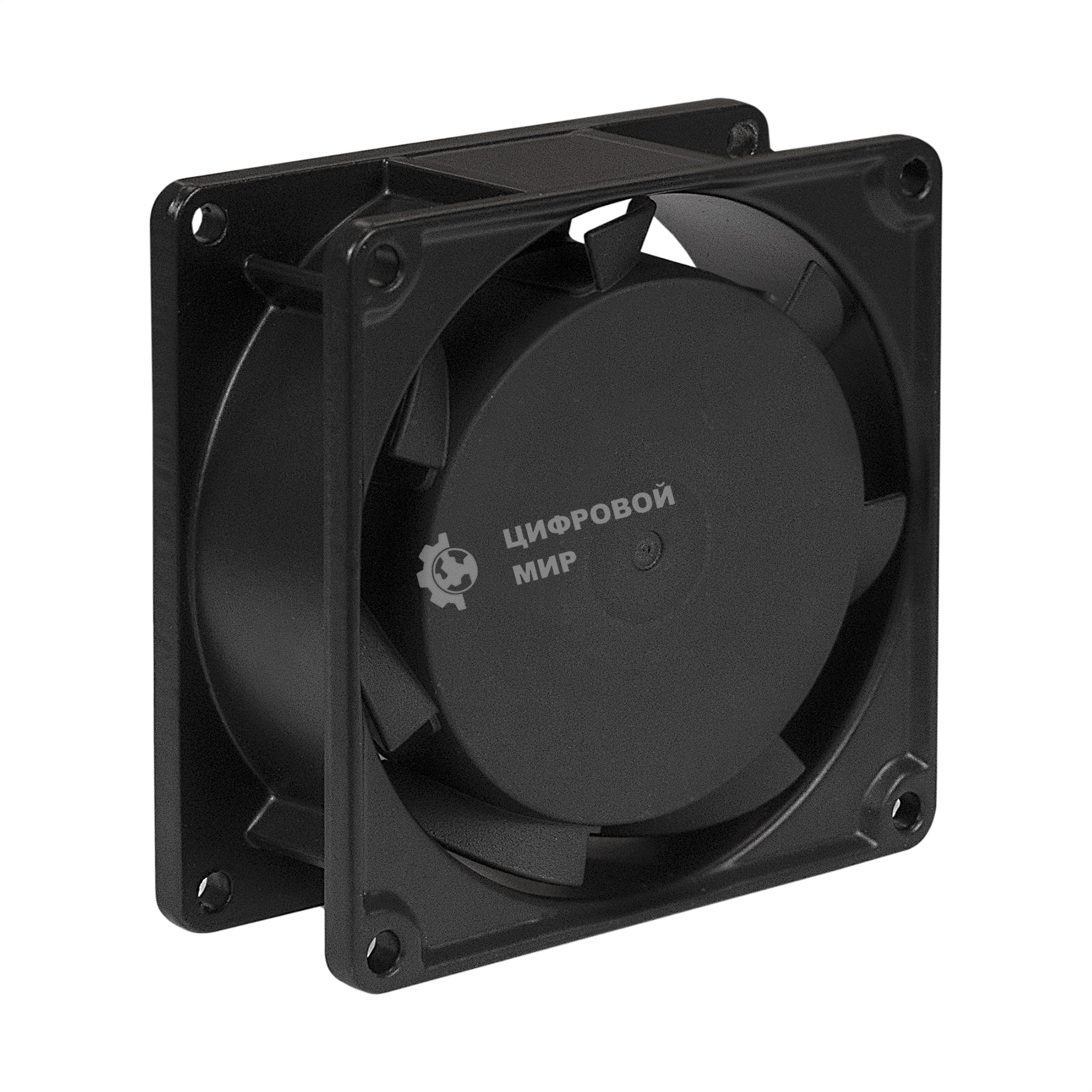 Вентилятор для корпуса ExeGate EX08025BAL черный, 80 мм, 2600 об/мин, 32 дБ