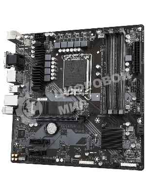 Материнская плата Gigabyte B760 DS3H DDR4, LGA 1700, Intel B760, 4xDDR4, 4xSATA, 2xM.2, 1xPCIe 4.0 x16, 4xPCIe 3.0 x1, 1xHDMI, 1xDP, 1x 1Gb LAN, 1xUSB 3.2 Gen 2, 1xUSB 3.2 Gen 2x2, 4xUSB 2.0, 3x3.5 мм, 7.1, ATX