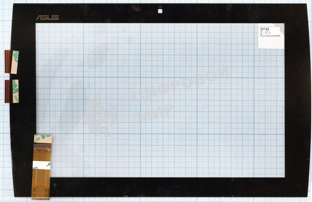 Сенсорное стекло (тачскрин) для Asus Eee Pad Slider SL101 черное