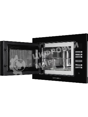 Встраиваемая микроволновая печь Kuppersberg HMW 645 B, 18 л, High-Tech, 700 Вт, 8 программ, черный