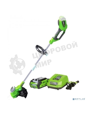 Триммер аккумуляторный GREENWORKS G40LTK2, 40 В, 0 Ач