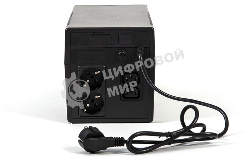 Источник бесперебойного питания RAPAN-UPS 1000 220В 1000ВА/600Вт меандр с АКБ 2х7А·ч интерактивный RAPAN-UPS 1000 power supply 220V 1000VA/600W meander with battery 2x7Ah interactive